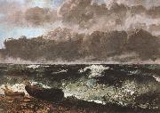 Gustave Courbet Wave Germany oil painting artist